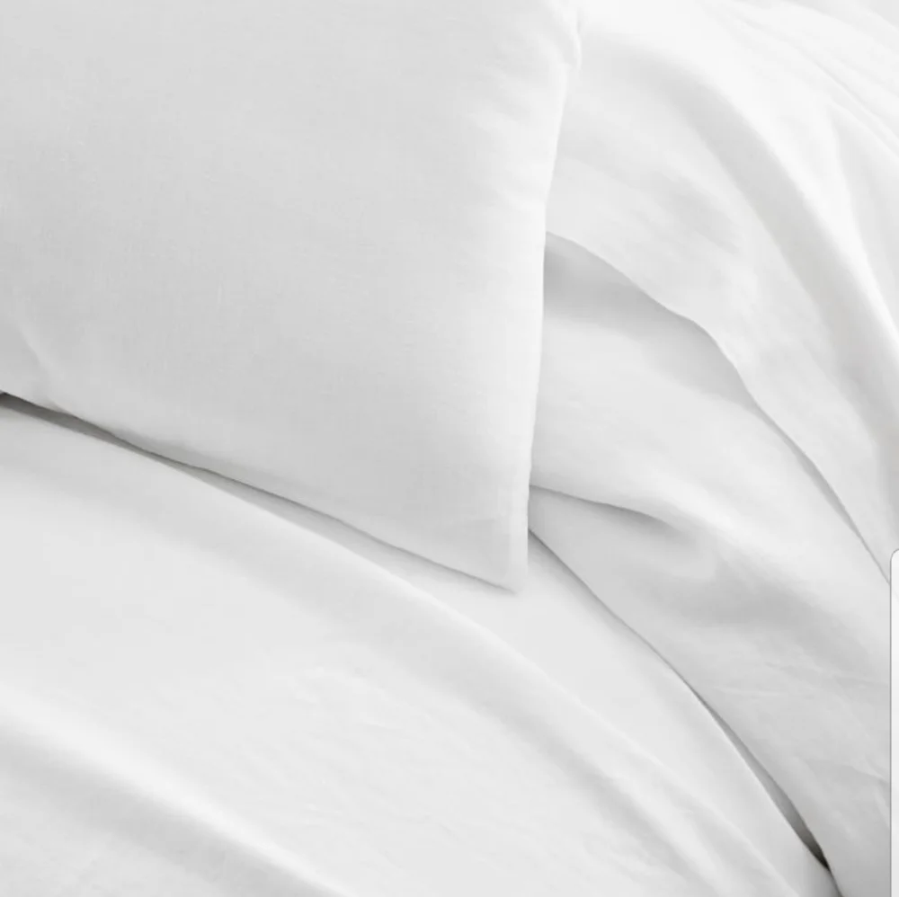 ❤️BUY 2 GET 1 FREE West Elm European Flax Linen Duvet Cover,King/California King